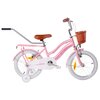 Rower dziecięcy HUFFY Retro Vintage 16 cali dla dziewczynki Perłowo-różowy Rozmiar ramy [cal] 11