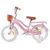 Rower dziecięcy HUFFY Retro Vintage 16 cali dla dziewczynki Perłowo-różowy Wiek 7 lat
