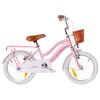 Rower dziecięcy HUFFY Retro Vintage 16 cali dla dziewczynki Perłowo-różowy Przeznaczony Dla dziewczynki