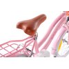 Rower dziecięcy HUFFY Retro Vintage 16 cali dla dziewczynki Perłowo-różowy Wyposażenie Koszyk przedni