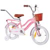 Rower dziecięcy HUFFY Retro Vintage 16 cali dla dziewczynki Perłowo-różowy