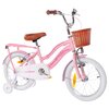 Rower dziecięcy HUFFY Retro Vintage 16 cali dla dziewczynki Perłowo-różowy Rozmiar koła [cal] 16