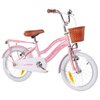 Rower dziecięcy HUFFY Retro Vintage 16 cali dla dziewczynki Perłowo-różowy Wiek 5 lat
