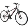 Rower górski MTB INDIANA X-Pulser 1.6 Steel U15 26 cali męski Czarno-czerwony