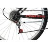 Rower górski MTB INDIANA X-Pulser 1.6 Steel U15 26 cali męski Czarno-czerwony Kolekcja 2025