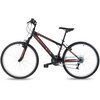 Rower górski MTB INDIANA X-Pulser 1.6 Steel U15 26 cali męski Czarno-czerwony Przerzutka przednia marka Saiguan