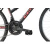 Rower górski MTB INDIANA X-Pulser 1.6 Steel U15 26 cali męski Czarno-czerwony Przeznaczony Dla kobiety