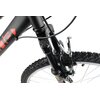 Rower górski MTB INDIANA X-Pulser 1.6 Steel U15 26 cali męski Czarno-czerwony Gwarancja na ramę 24 miesiące