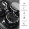 Szkło hartowane na obiektyw HAMMER GLASS Lens Protector do Apple iPhone 15 Pro/15 Pro Max Czarny Model telefonu iPhone 15 Pro