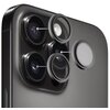 Szkło hartowane na obiektyw HAMMER GLASS Lens Protector do Apple iPhone 15 Pro/15 Pro Max Czarny Seria telefonu iPhone