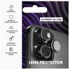 Szkło hartowane na obiektyw HAMMER GLASS Lens Protector do Apple iPhone 15 Pro/15 Pro Max Czarny Model telefonu iPhone 15 Pro Max
