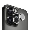 Szkło hartowane na obiektyw HAMMER GLASS Lens Protector do Apple iPhone 16 Pro/16 Pro Max Srebrny Seria telefonu iPhone