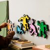 LEGO 31216 Art Keith Haring — tańczące postacie Bateria w zestawie Nie