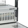 Bindownica GBC CB30 Pro Grzbietowa, 30 dziurkowanych kartek, 500 oprawianych kartek Sposób dziurkowania Ręczny