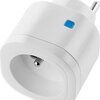 Pudełko produktu "Inteligentna wtyczka OMAJIN OBU-2SP-FR-01 (2 szt.)" jest widoczne na zdjęciu, z przodu znajduje się wtyczka elektryczna. Na opakowaniu widnieje logo "omajin" oraz napisy: "Power meter", "Timer", "Countdown", "Planning", "Wifi", "Bluetoot