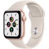 APPLE Watch SE GPS 40mm koperta z aluminium (złoty) + pasek sportowy (księżycowa poświata)