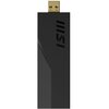Karta sieciowa MSI BE6500 USB-A, Zewnętrzna, 2.4 / 5 / 6 GHz Interfejs USB 3.0