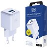Ładowarka sieciowa 3MK Hyper GaN Charger 20W Biały Czujniki Zabezpieczenie przed przeciążeniem