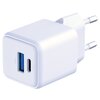 Ładowarka sieciowa 3MK Hyper GaN Charger 20W Biały Rodzaj złącza USB-C - 1 szt.