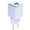 Ładowarka sieciowa 3MK Hyper GaN Charger 20W Biały Kabel w zestawie Brak