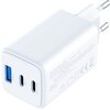 Ładowarka sieciowa 3MK Hyper GaN Charger 65W Biały Rodzaj złącza USB-C - 2 szt.