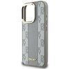 Etui DKNY Checkered Pattern MagSafe do Apple iPhone 16 Pro Beżowy Typ Etui magnetyczne