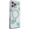 Etui GUESS Resin Flowers Glitter MagSafe do Apple iPhone 16 Pro Max Turkusowy Kompatybilność Apple iPhone 16 Pro Max