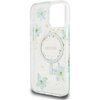 Etui GUESS Resin Flowers Glitter MagSafe do Apple iPhone 16 Pro Max Turkusowy Typ Etui nakładka