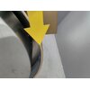 Okap VDB Tube P Glass Złoty 725m3/h 63dB klasa B Filtr przeciwtłuszczowy Aluminiowy