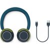 Słuchawki nauszne PHILIPS TAK4200CT Turkusowy Funkcje dodatkowe Kontrola rodzicielska