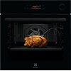 Piekarnik ELECTROLUX LOC8H39WZ Seria 700 MealAssist SteamCrisp Elektryczny parowy Czarny A+ Wykonanie wnętrza piekarnika Emalia