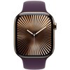 Pasek do Apple Watch (44/45/46/49mm) M/L Dojrzała Śliwka Materiał Fluoroelastomer