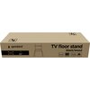 Stojak podłogowy GEMBIRD TVS-86F-01 do TV 55-86 Cali Czarny/Drewno Typ uchwytu Płaski