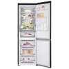 Lodówka LG GBV5150DEP No Frost 186cm Czarna Pojemność [l] 234 chłodziarka + 110 zamrażarka
