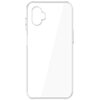 Przezroczyste etui na telefon z wycięciem na aparat, wykonane z gładkiego materiału. Produkt jest przeznaczony do modelu Samsung Galaxy xCover 7 Pro.