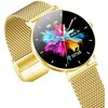 Smartwatch MANTA Alexa Lux Złoty + pasek Kształt Okrągły