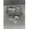 Zlewozmywak BLANCO Tipo 45 S Mini 516524 Stal matowa Automatyczny korek Nie