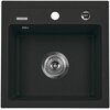 Zlewozmywak DEANTE Zorba ZQZA2103 + bateria Grafitowy Komora 1 385 x 308 x 160 mm