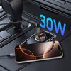 Ładowarka samochodowa TECH-PROTECT CC01 PD30W/QC3.0 Czarny Kabel na wyposażeniu Nie