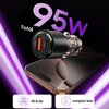 Ładowarka samochodowa TECH-PROTECT CC03 PD95W/QC3.0 Czarny Moc wyjściowa [mA] 3000