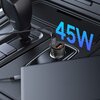 Ładowarka samochodowa TECH-PROTECT CC03 PD45W/QC3.0 Czarny Kabel na wyposażeniu Nie