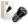 Ładowarka samochodowa TECH-PROTECT CC03 PD75W Czarny