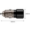 Ładowarka samochodowa TECH-PROTECT CC03 PD75W Czarny Moc wyjściowa [mA] 2250