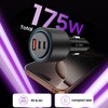 Ładowarka samochodowa TECH-PROTECT CC04 PD175W Czarny Moc wyjściowa [mA] 3000