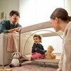 Łóżeczko turystyczne LIONELO Laura Beżowy Turystyczne Tak
