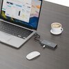 Obudowa dysku ZENWIRE BS-MC401 + Hub Interfejs obudowy USB Type-C 3.2 Gen. 2