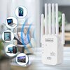 Wzmacniacz sieci ZENWIRE WD-R611U 2.4 GHz, Wi-Fi 4 (802.11 b/g/n) Maksymalna prędkość transmisji bezprzewodowej w paśmie 2.4 GHz [Mb/s] 300