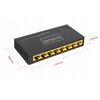 Switch ZENWIRE SG1008 Gigabit Ethernet, 8 portów Obsługiwane standardy IEEE 802.3i (10 BASE-T)