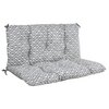 Poduszka na huśtawkę PATIO Frigiliana H039-06PB 100 x 100 x 10 cm Szary Materiał Bawełna