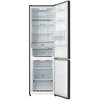 Lodówka HISENSE RB440N4WFE No Frost 200.4cm Czarna Podajnik wody Licowane drzwi Szuflada z niższą temperaturą Liczba półek na butelki 1